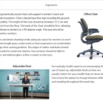An example of course materials on ergonomics.