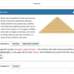 An example of course exercise materials.