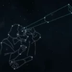 A constellation in the shape of a man with a telescope.