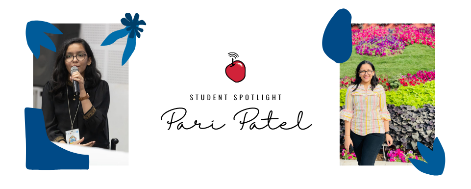 Student spotlight - Pari Petel