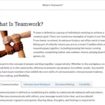 What is teamwork? - screenshot thumbnail.
