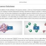 An example of course materials on acids and bases.