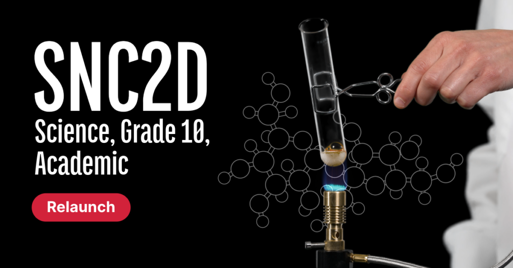 SNC2D: Science, Grade 10, Academic